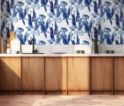 Coordonné Bank of Fish Tiles -