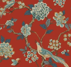 Coordonné Bird Song Coral -