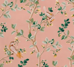Coordonné Birds Prosperity Rose -