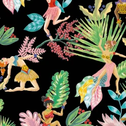 Coordonné Calypso dancers Negro -