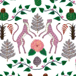 Coordonné Cheetahs Rosa -