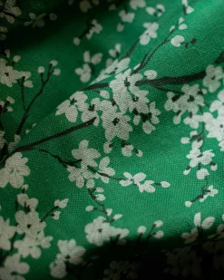 Coordonné Cherry Blossom Emerald -