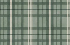 Coordonné Clans-Check Mint -