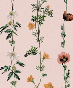 Coordonné Climbing Flowers Pink -