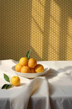 Coordonné Clover Mustard -
