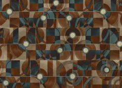 Coordonné Diagrams Silver -