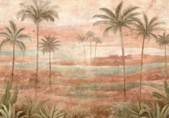 Coordonné Draa Palms Rose -