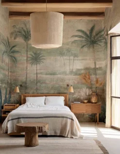 Coordonné Draa Palms Sage -