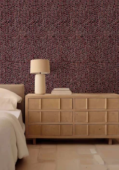 Coordonné Fish skin Red -