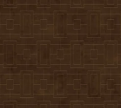 Coordonné Fretwork Chocolate -