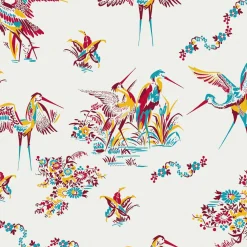 Coordonné Grullas de papel Granate -
