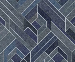 Coordonné Hexagonal Ultramarine -
