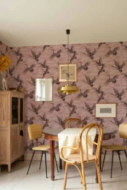 Coordonné Imperial Ibis Rose -