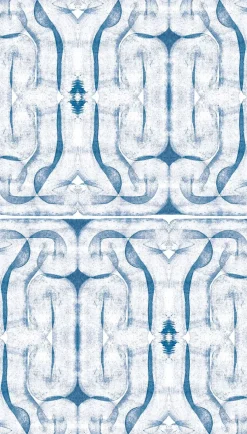 Coordonné Infinity strokes Blue -