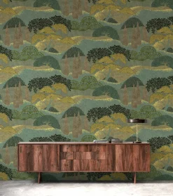 Coordonné Jardín Japonés Menta -