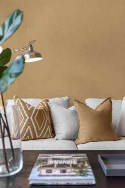 Coordonné Lin Ocre -