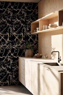Coordonné Marble Black -