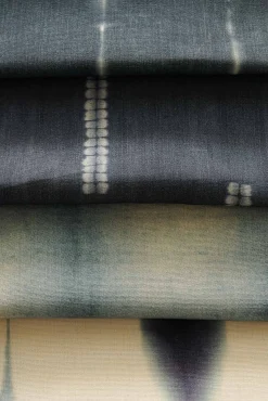 Coordonné Mokume Indigo -