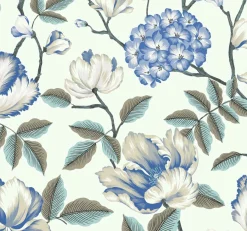 Coordonné Morning Garden Indigo -