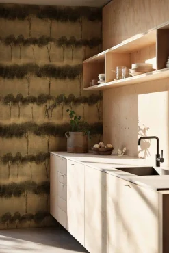 Coordonné Ourika Trees Pistachio -