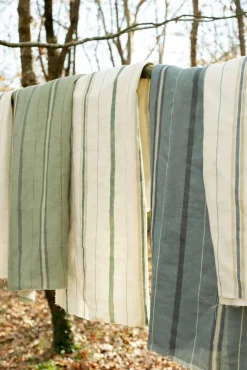 Coordonné Rolling Stripes Aqua -