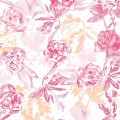 Coordonné Roses wine -