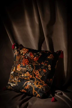 Coordonné Sacred Pheasants Onyx -