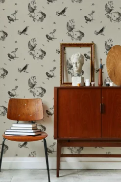 Coordonné Sweet Birds Black -