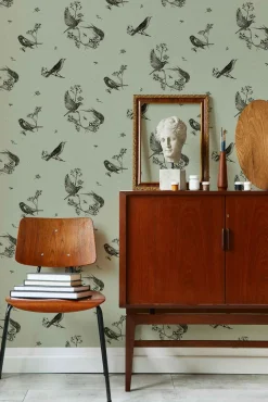 Coordonné Sweet Birds Matcha -