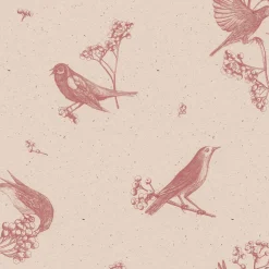 Coordonné Sweet Birds Rose -