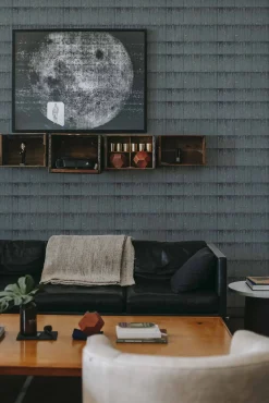 Coordonné Tiles Cork Lagoon -