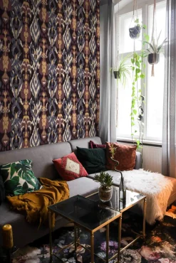 Coordonné Uzbek Lilac -