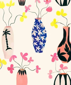 Coordonné Vase of Paradise Ivory -