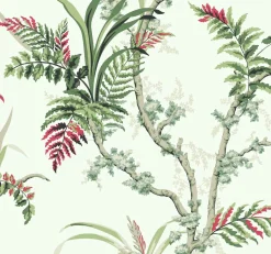 Coordonné Wild Ferns Coral -
